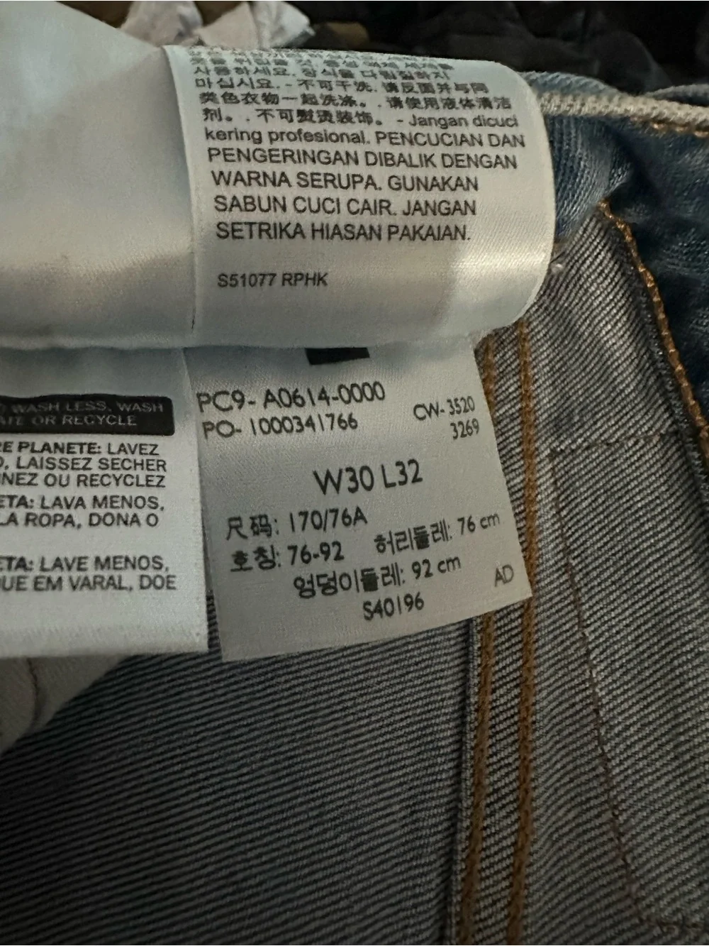 Levi's X Disney collection 502 Taper Fit Mickey